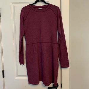 Columbia Sweatshirt Dress long sleeve with pockets